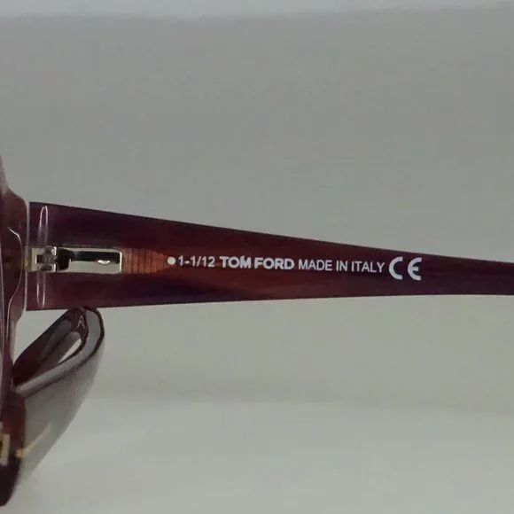 BRAND NEW TOM FORD TF 5246 083 PURPLE AUTHENTIC EYEGLASSES FT 55-17-140 ITALY - Picture 6 of 8